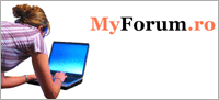 Pagina de start a forumului servicii.MyForum.ro